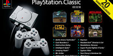 Une Playstation Classic mini pour les fêtes de Noël