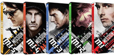 Une collection de 5 nouveaux steelbook pour Mission Impossible