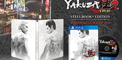 Une édition steelbook pour Yakuza Kiwami 2
