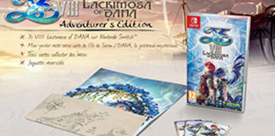 Une version Switch pour l’édition limitée de Ys VIII : Lacrimosa Of DANA