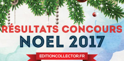 Résultats du jeu concours spécial Noël 2017