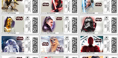 Une nouvelle série de timbres collector pour Star Wars épisode 8