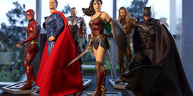Une collection de figurines pour Justice League