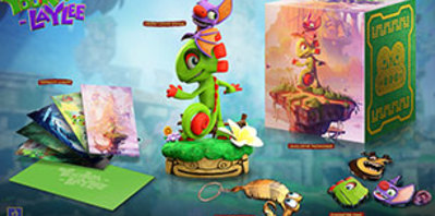 Un coffret collector avec une figurine pour Yooka-Laylee
