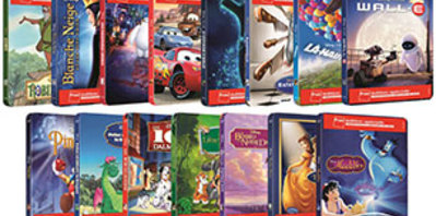Une collection de 15 steelbook Disney spéciale Fnac