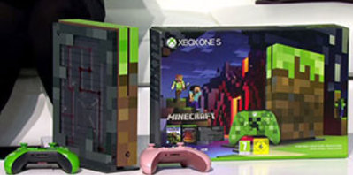Une nouvelle édition limitée de la Xbox One S pour Minecraft