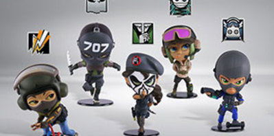 Une nouvelle collection de figurine Chibi pour Rainbow 6 : Siège