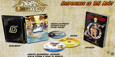 Une édition ultimate Ninja Storm Legacy pour Naruto Shippuden