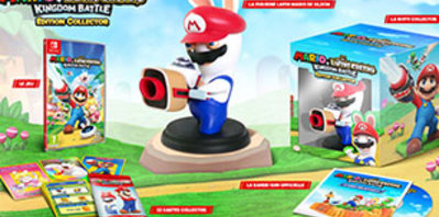 Une édition collector et des figurines pour Mario + les lapins crétins : Kingdom Battle