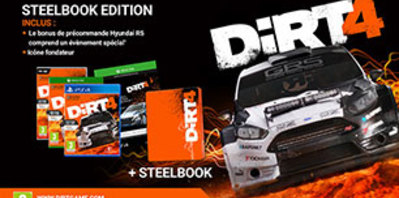 Une édition Day One avec un steelbook pour DiRT4