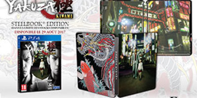 Un steelbook pour le remake du tout premier Yakuza