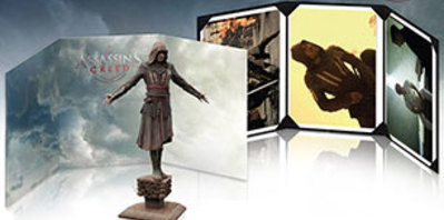 Une figurine d’Aguilar pour le film Assassin’s Creed