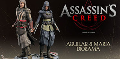Un coffre collector et des figurines pour le film Assassin’s Creed