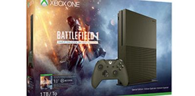 Trois nouvelles Xbox One S limitées pour Battlefield 1
