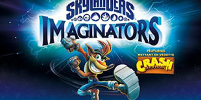 Une figurine de Crash Bandicoot pour Skylanders Imaginators