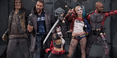 Une belle collection de figurine pour Suicide Squad