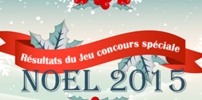 Résultats du concours spécial Noël 2015