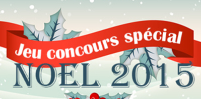Jeu concours spécial Noël 2015