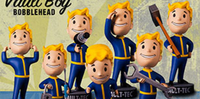 7 figurines bobblehead Vault Boy pour Fallout 4