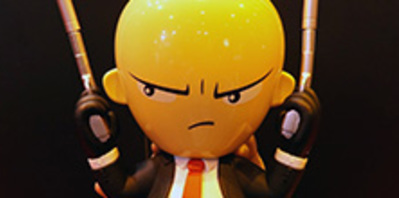 Une petite photo live pour la figurine de Hitman