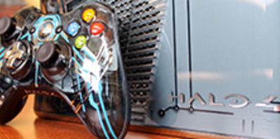 Une Xbox 360 aux couleurs de Halo 4