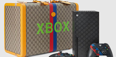Une Xbox Series X édition limitée Gucci