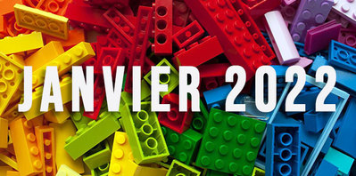 Récap des nouveaux set LEGO prévus pour  janvier 2022