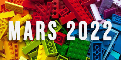 Récap des nouveaux set LEGO prévus pour mars 2022