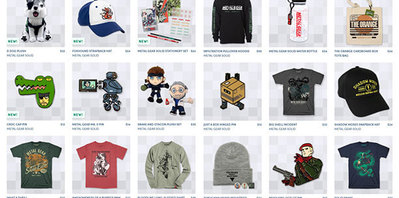 Une petite collection de goodies pour Metal Gear Solid