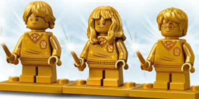 Une collection de minifigures LEGO dorée pour le 20ème anniversaire d’Harry Potter