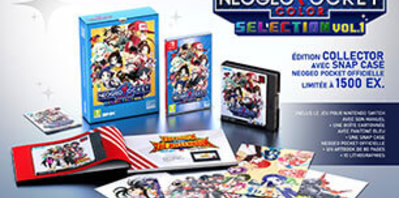 Trois éditions collector pour NEOGEO Pocket Color Selection Vol. 1