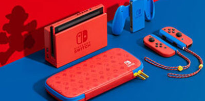 Une Nintendo Switch Rouge et Bleue pour le 35ème anniversaire de Mario