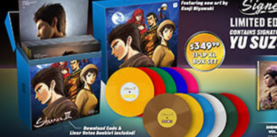 Plein de coffret pour la bande originale de Shenmue III