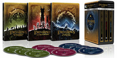 Deux coffrets steelbook pour les trilogies du Seigneur des Anneaux et le Hobbit