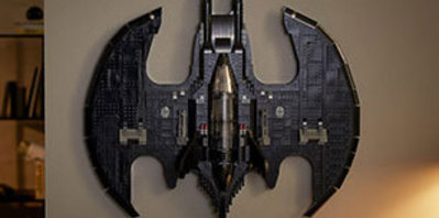 Une réplique en LEGO pour le Batwing du film de Tim Burton