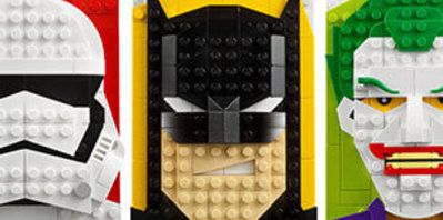 Une collection de petit portrait en LEGO