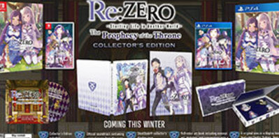 Une édition collector pour Re:Zero The Prophecy of the Throne
