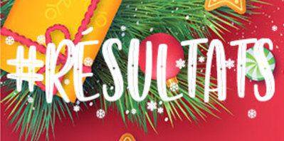 Résultats du jeu concours spécial Noël 2019