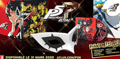 Un steelbook et une édition limitée pour Persona 5 : Royal