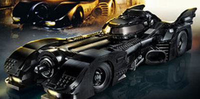 Une réplique en LEGO pour la Batmobile du film de Tim Burton