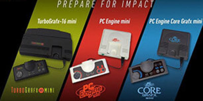 Trois versions mini pour la PC Engine