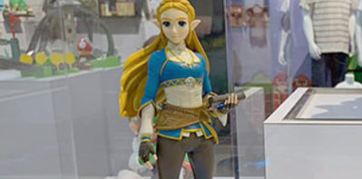 Une figurine de Zelda dans Breath of The Wild