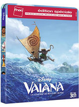 Vaiana steelbook édition spéciale Fnac