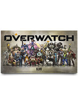 Plaque metal Overwatch  Bonus de Précommande