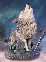 Figurine PVC de Sif, le Grand loup Gris dans Dark Souls