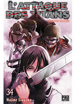 L'attaque des titans : Tome 34 - édition limitée