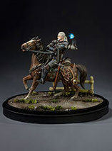 Statuette de Geral et Ablette dans The Witcher 3 