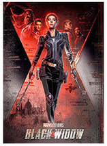 Displate affiche Black Widow édition limitée