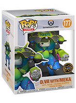 Figurine Funko Pop D.Va avec son Méca dans Overwatch