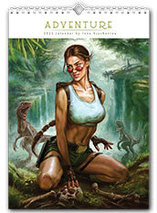 Calendrier 2022 Art Print Adventures de Inna Vjuzhanina